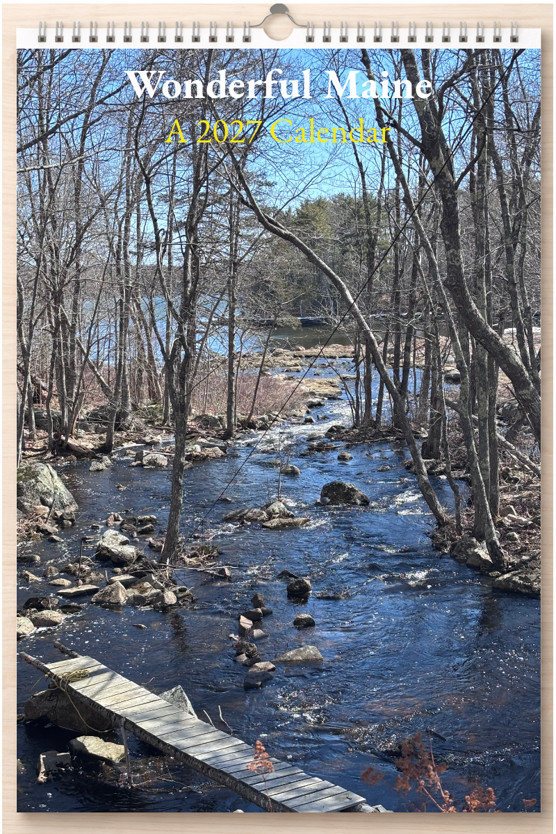 Wonderful Maine: A 2027 Calendar
