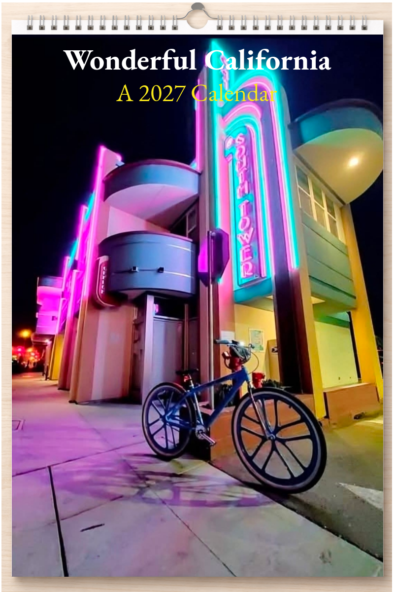 Wonderful California: A 2027 Calendar