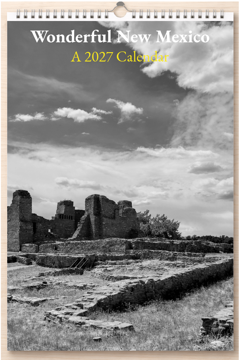 Wonderful New Mexico: A 2027 Calendar