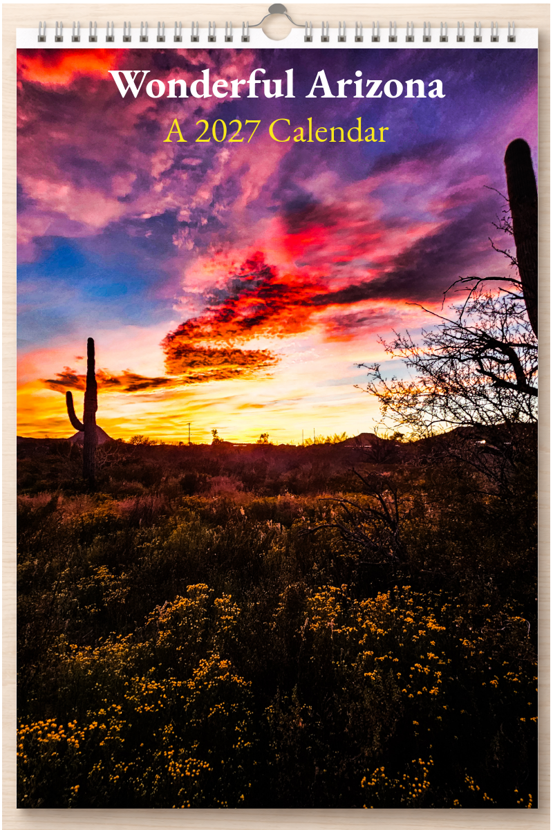 Wonderful Arizona: A 2027 Calendar