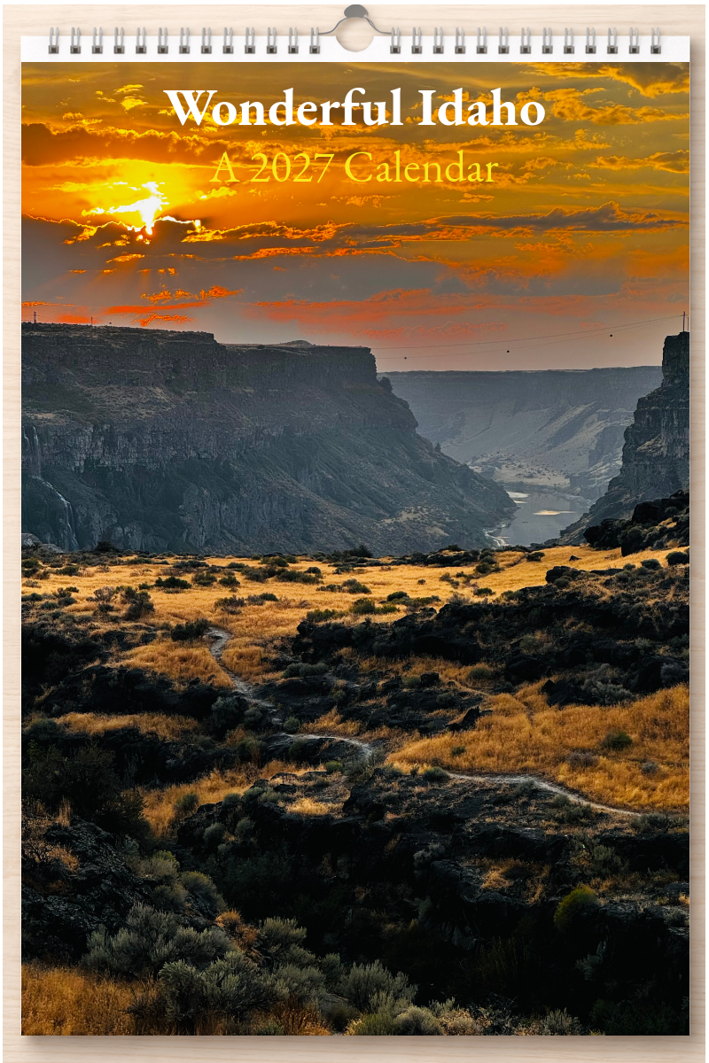 Wonderful Idaho: A 2027 Calendar