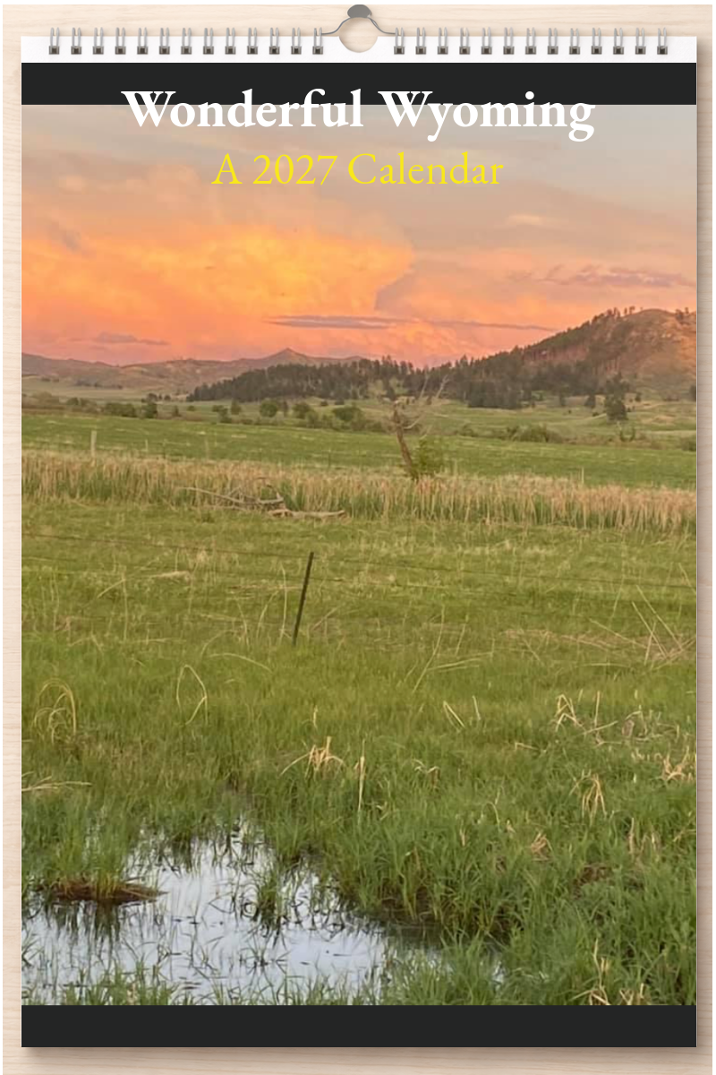 Wonderful Wyoming: A 2027 Calendar
