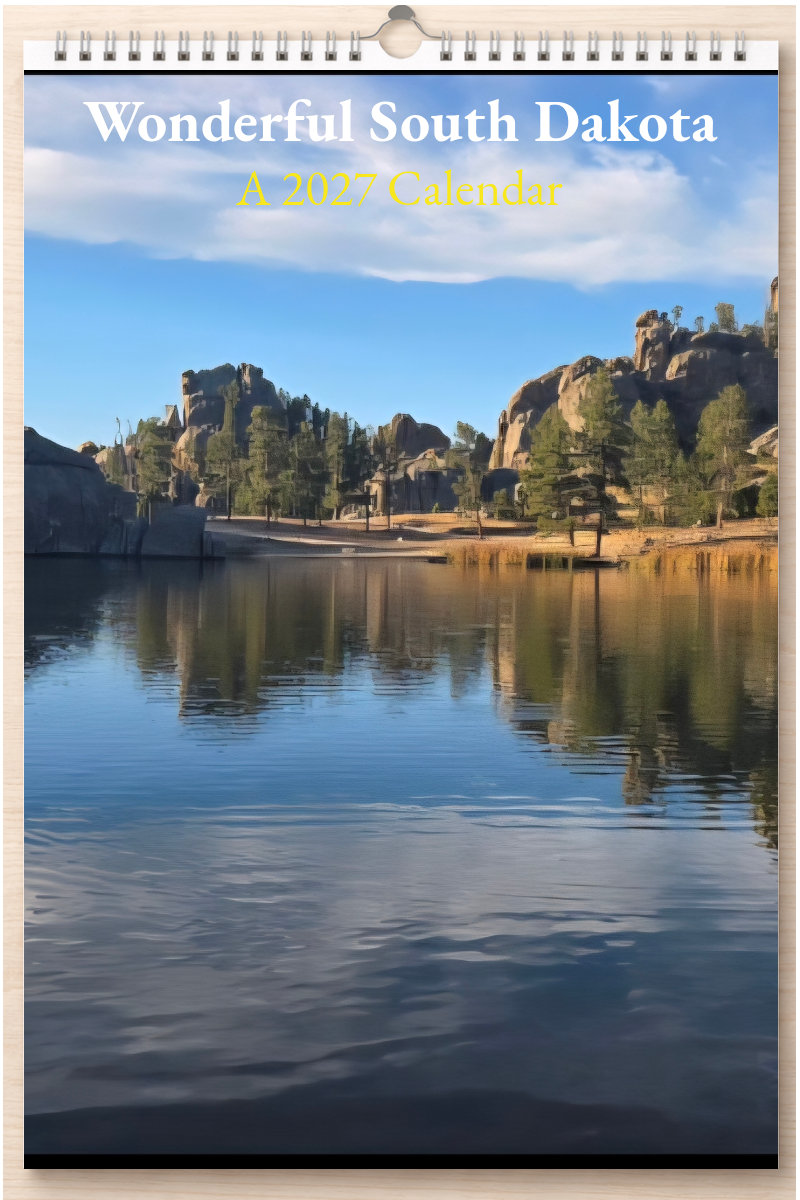 Wonderful South Dakota: A 2027 Calendar