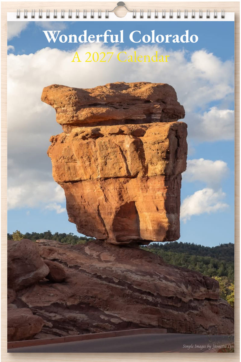 Wonderful Colorado: A 2027 Calendar