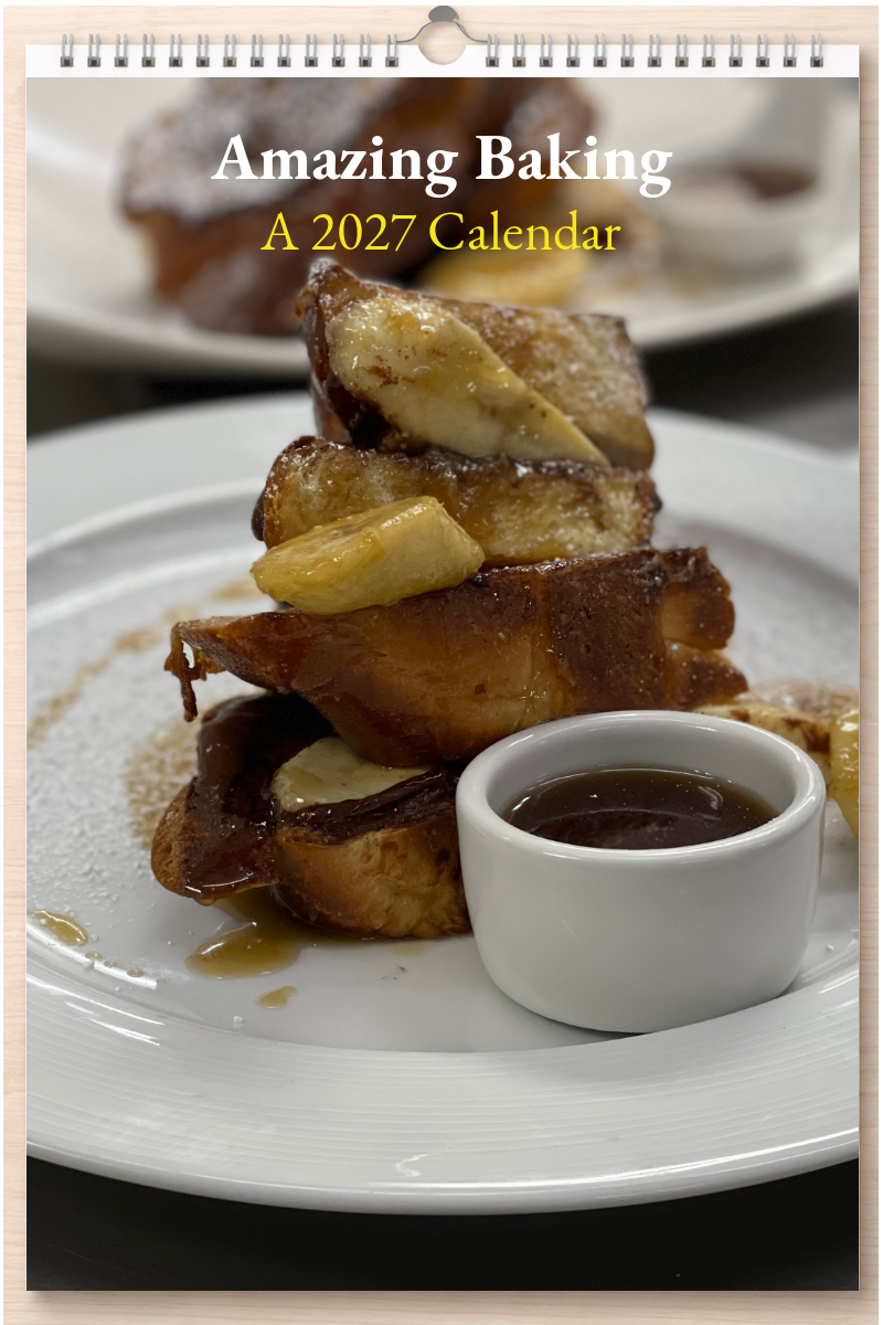 Amazing Baking: A 2027 Calendar