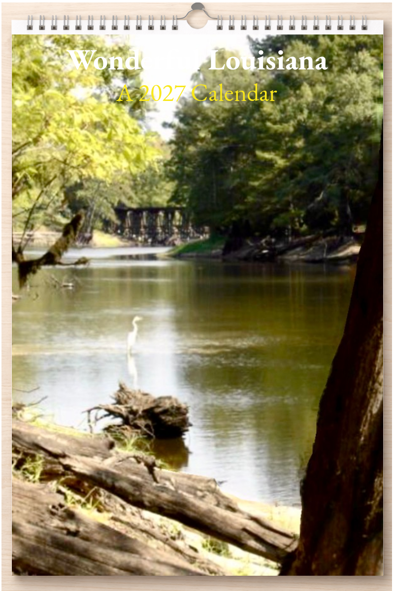 Wonderful Louisiana: A 2027 Calendar