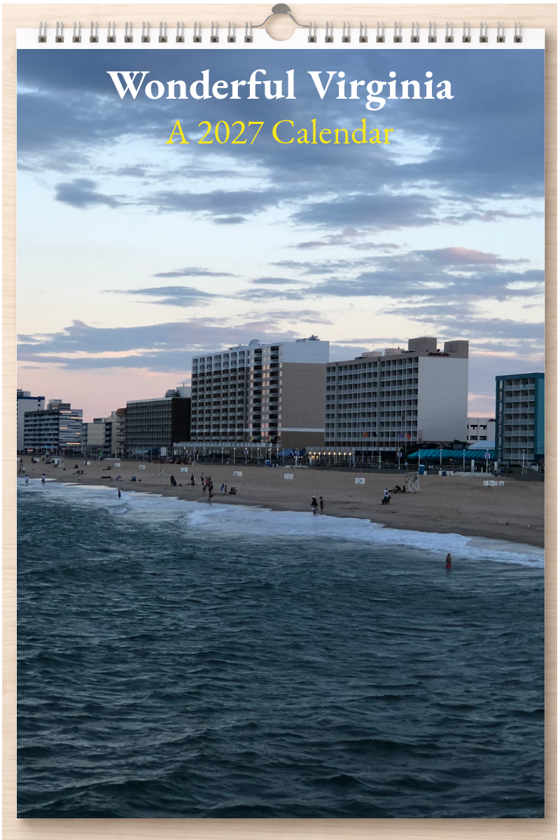 Wonderful Virginia: A 2027 Calendar