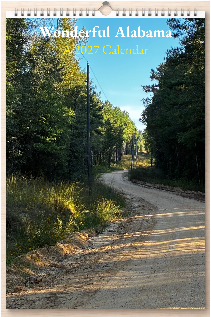 Wonderful Alabama: A 2027 Calendar