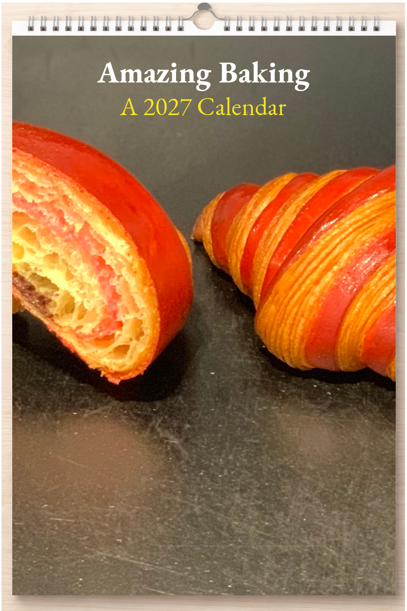 Amazing Baking: A 2027 Calendar