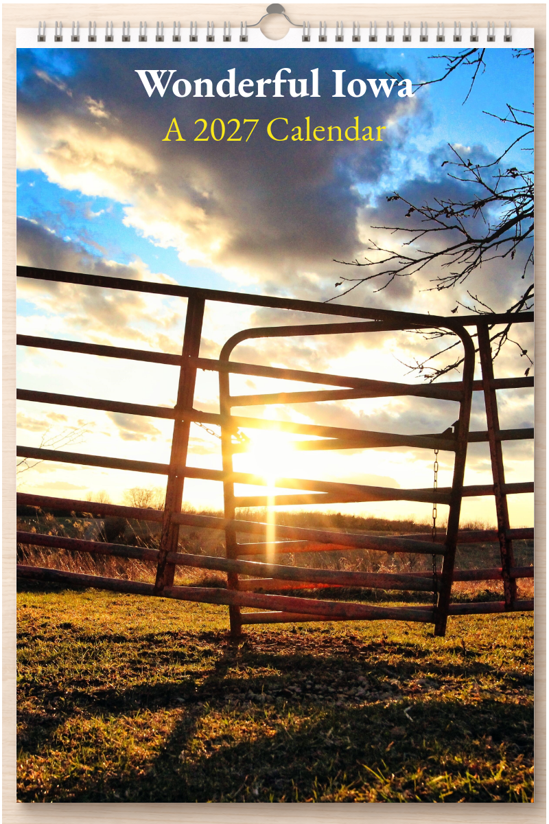 Wonderful Iowa: A 2027 Calendar