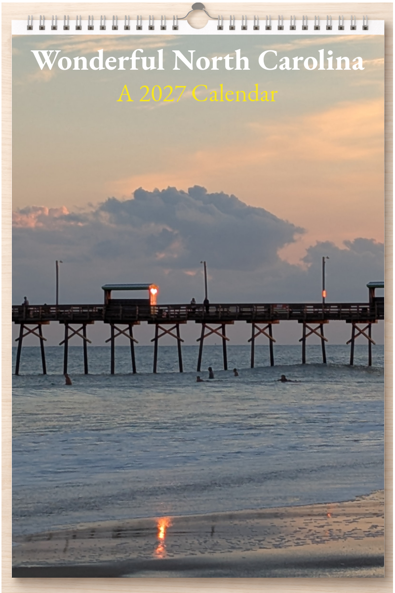 Wonderful North Carolina: A 2027 Calendar