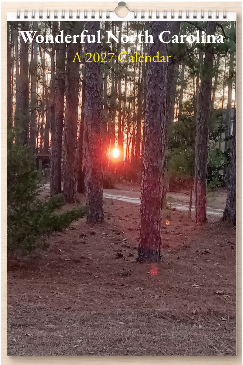 Wonderful North Carolina: A 2027 Calendar