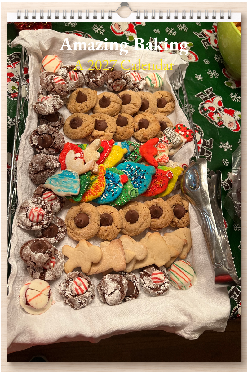 Amazing Baking: A 2027 Calendar