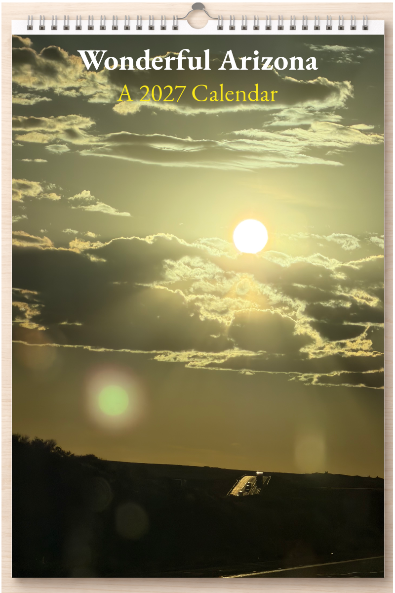 Wonderful Arizona: A 2027 Calendar