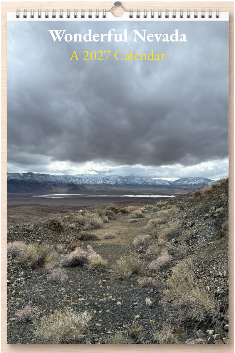 Wonderful Nevada: A 2027 Calendar
