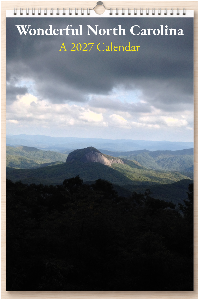 Wonderful North Carolina: A 2027 Calendar