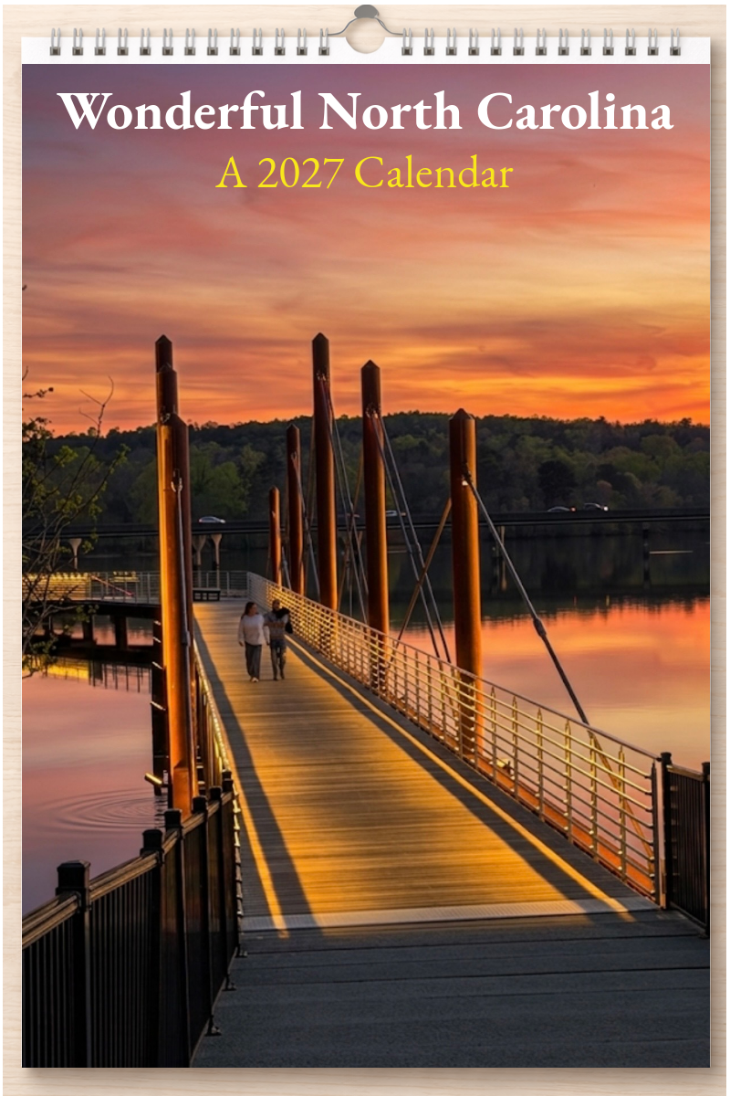 Wonderful North Carolina: A 2027 Calendar