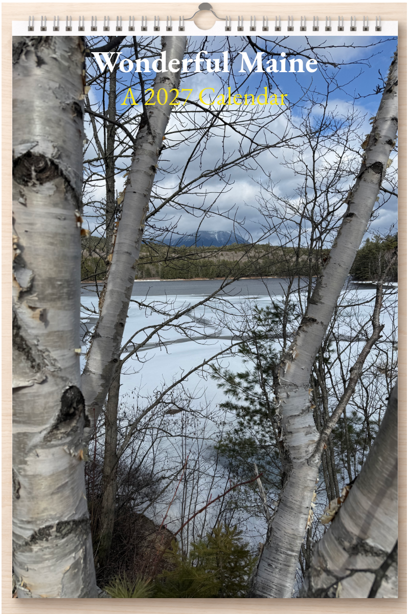 Wonderful Maine: A 2027 Calendar