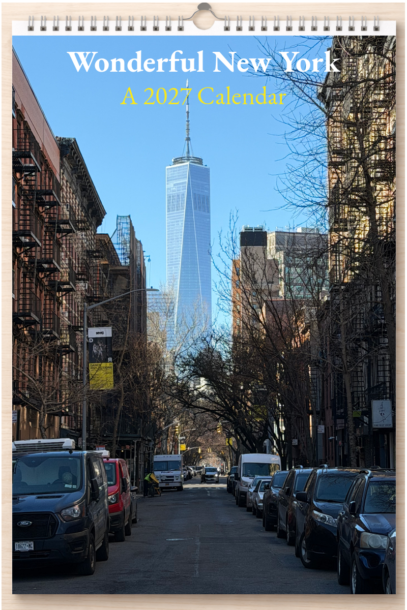 Wonderful New York: A 2027 Calendar