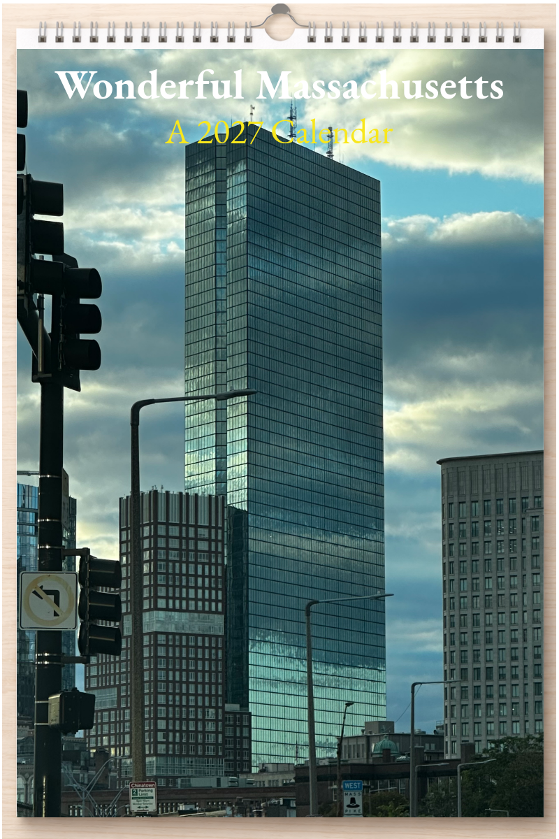 Wonderful Massachusetts: A 2027 Calendar