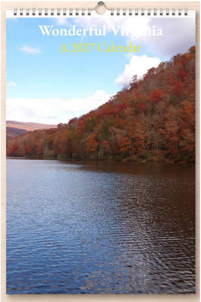 Wonderful Virginia: A 2027 Calendar