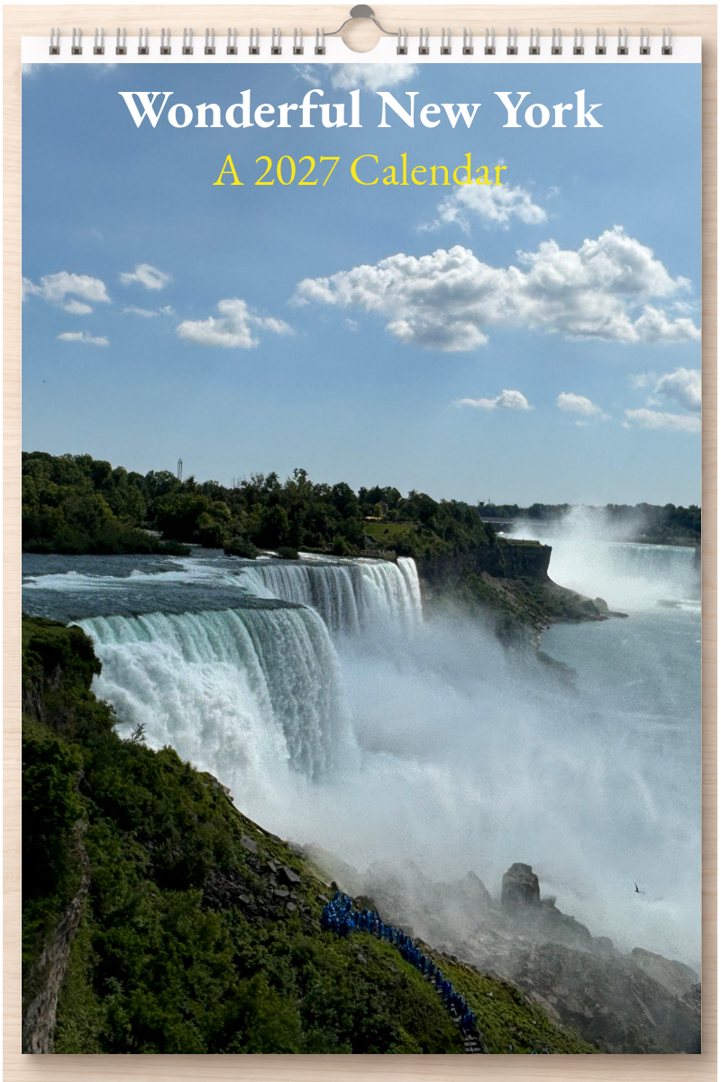 Wonderful New York: A 2027 Calendar