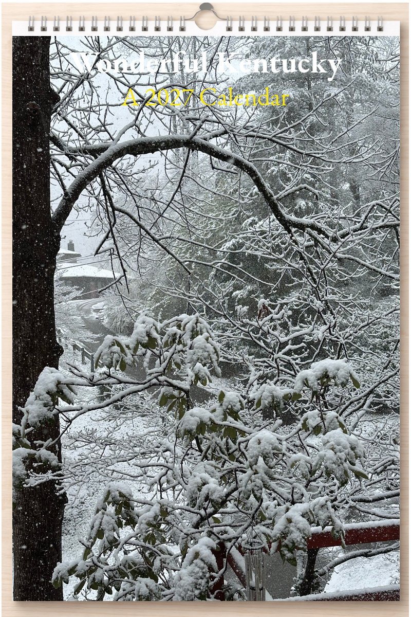 Wonderful Kentucky: A 2027 Calendar