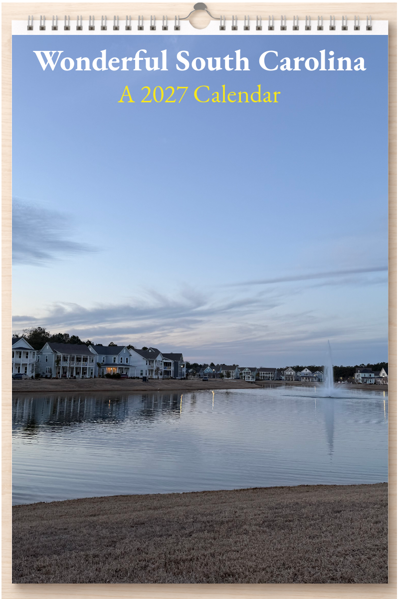 Wonderful South Carolina: A 2027 Calendar
