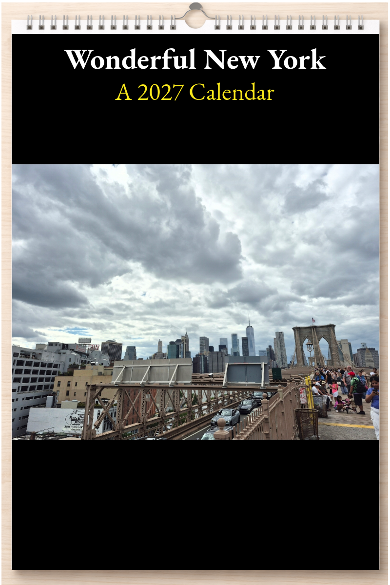 Wonderful New York: A 2027 Calendar