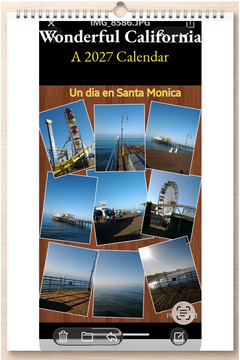 Wonderful California: A 2027 Calendar