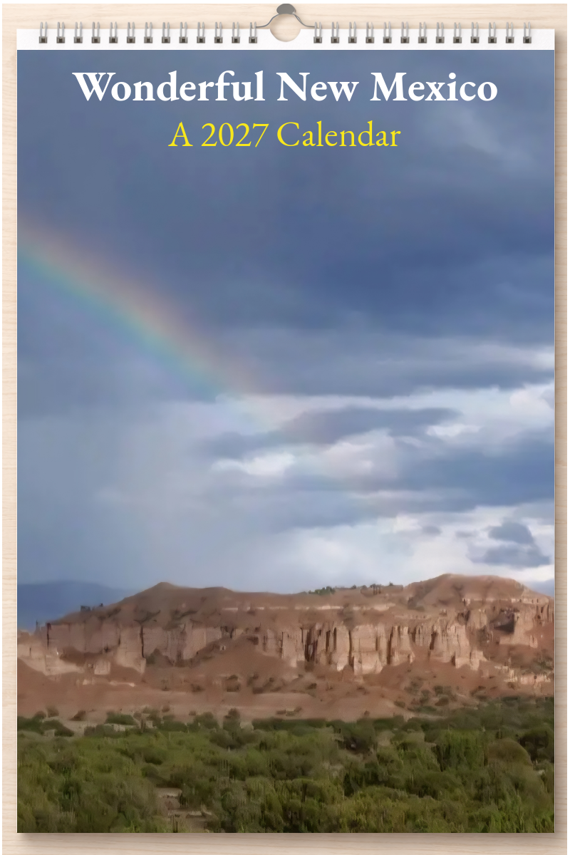 Wonderful New Mexico: A 2027 Calendar