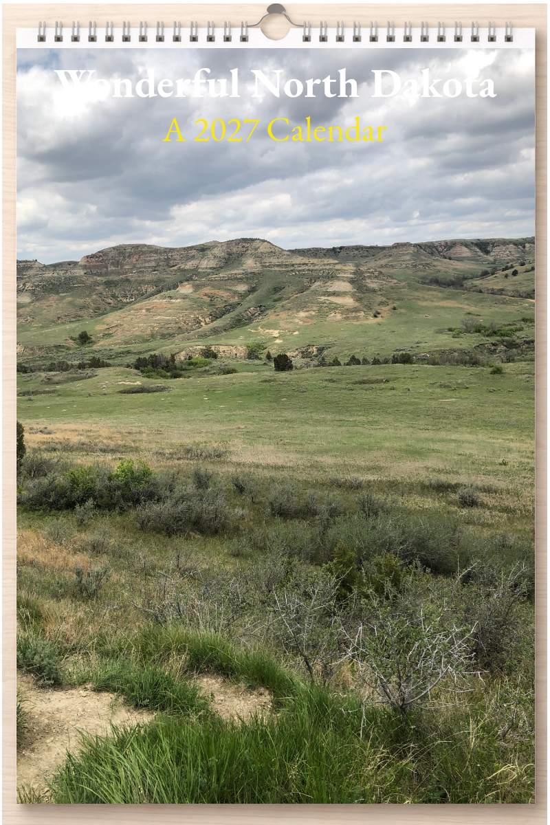 Wonderful North Dakota: A 2027 Calendar