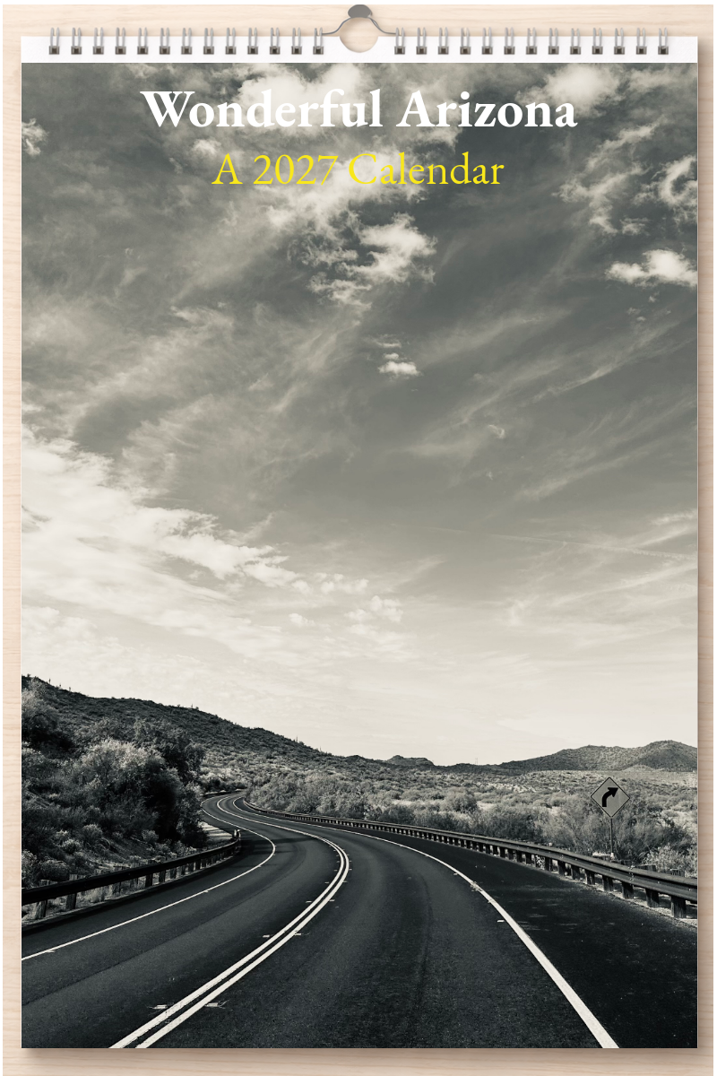 Wonderful Arizona: A 2027 Calendar