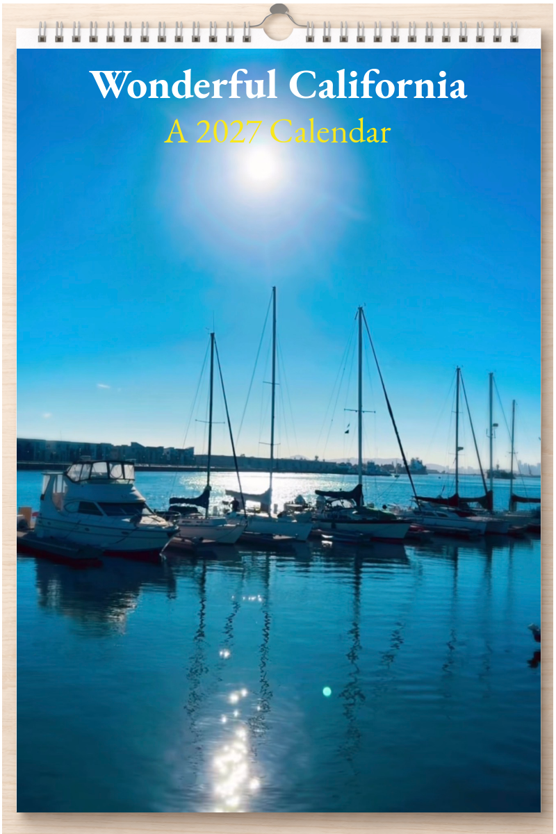 Wonderful California: A 2027 Calendar