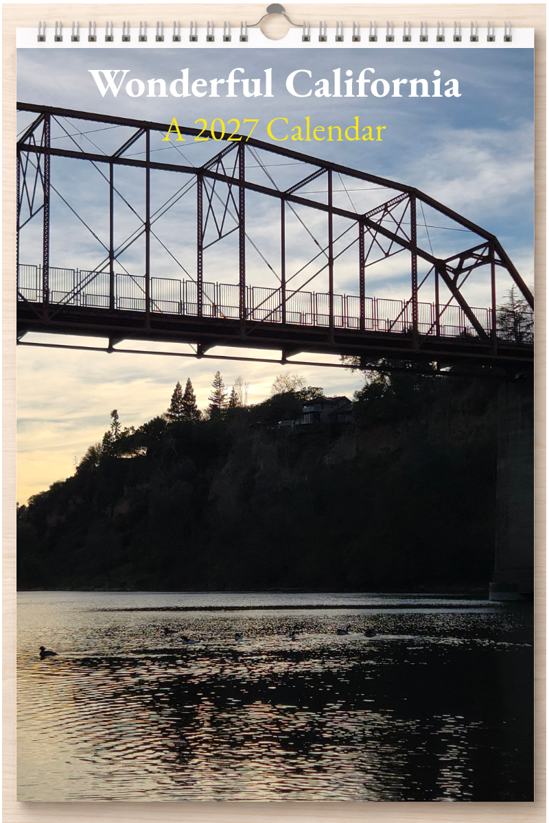 Wonderful California: A 2027 Calendar