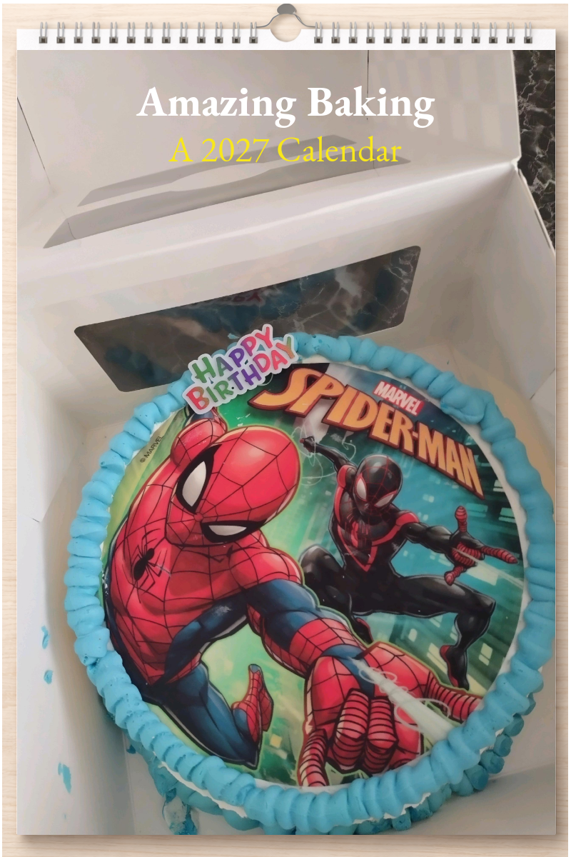Amazing Baking: A 2027 Calendar