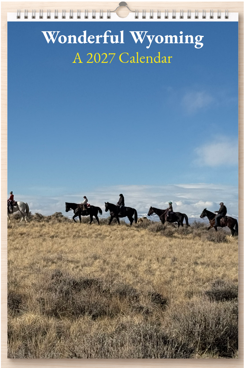 Wonderful Wyoming: A 2027 Calendar