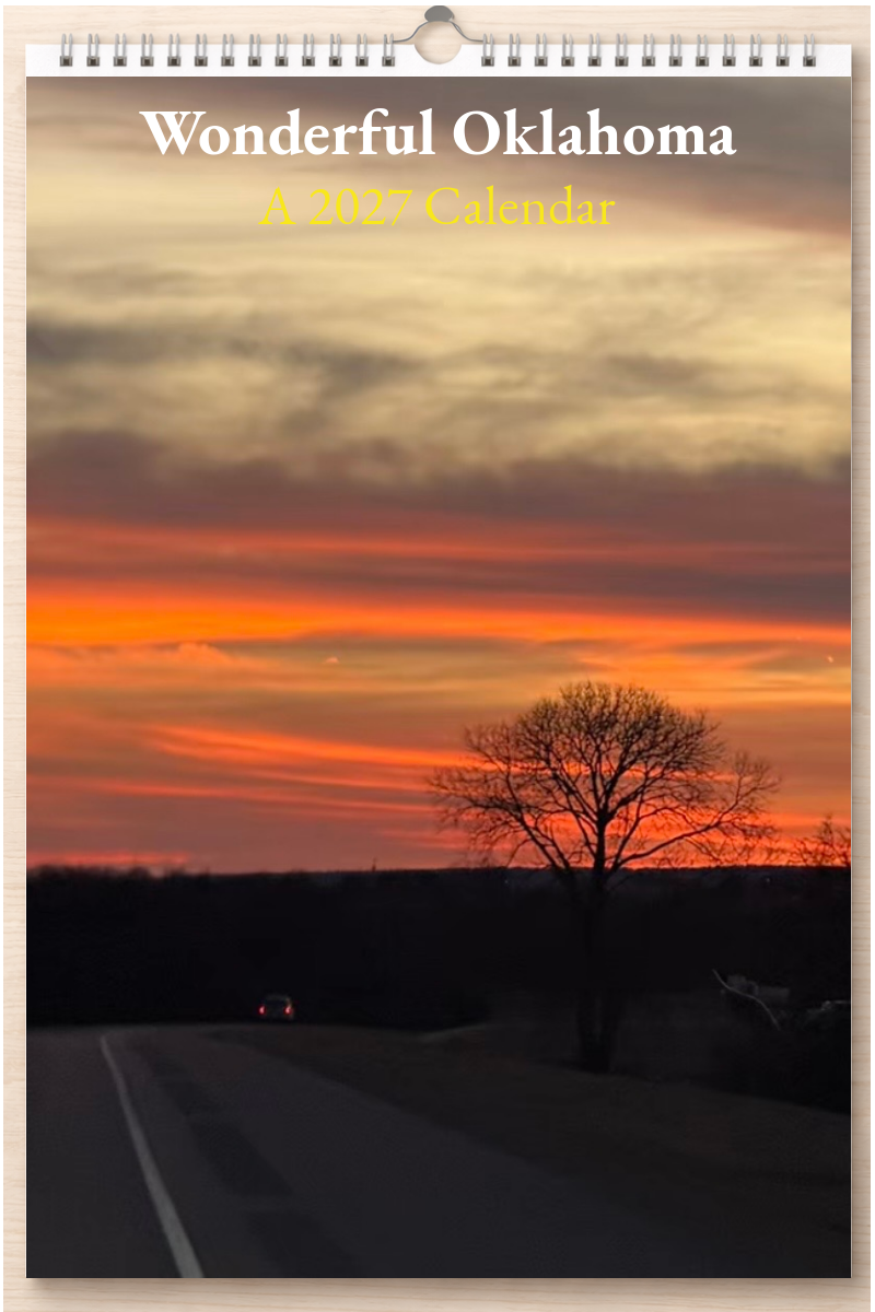 Wonderful Oklahoma: A 2027 Calendar
