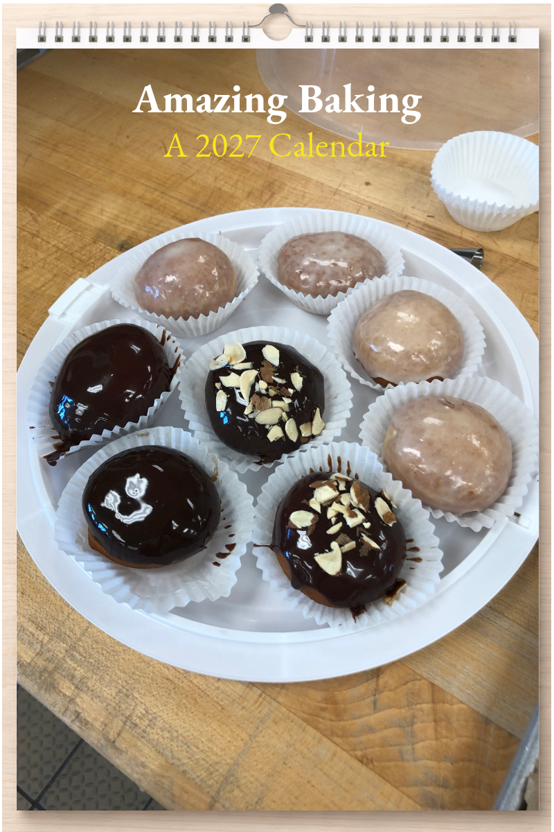 Amazing Baking: A 2027 Calendar