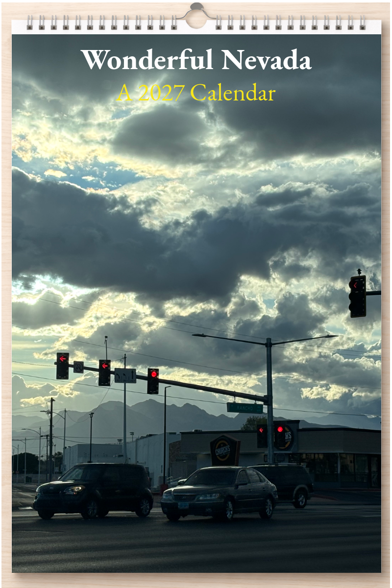 Wonderful Nevada: A 2027 Calendar