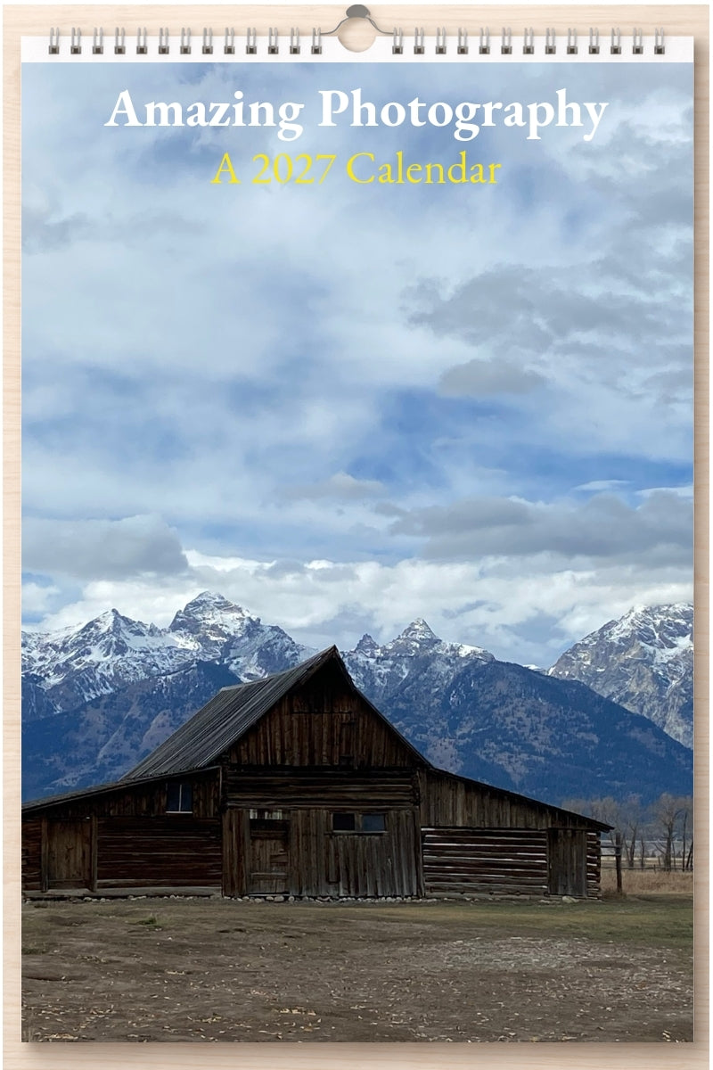 Amazing Photography: A 2027 Calendar