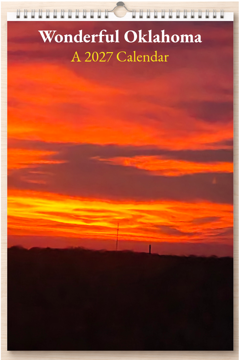 Wonderful Oklahoma: A 2027 Calendar