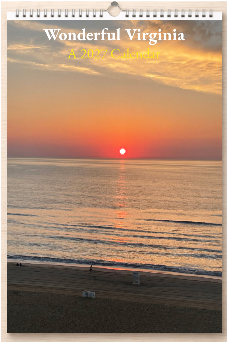 Wonderful Virginia: A 2027 Calendar