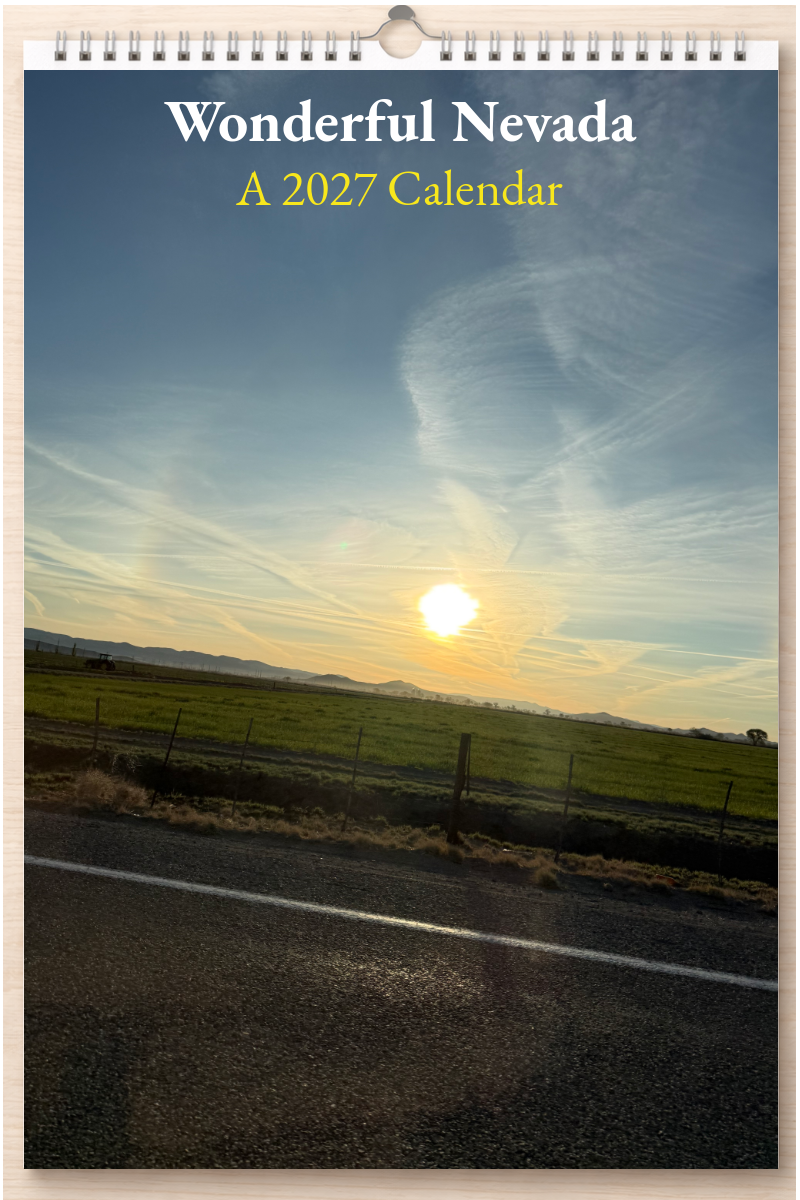 Wonderful Nevada: A 2027 Calendar