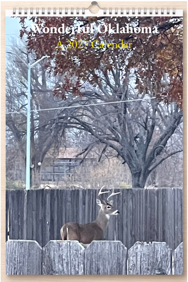 Wonderful Oklahoma: A 2027 Calendar