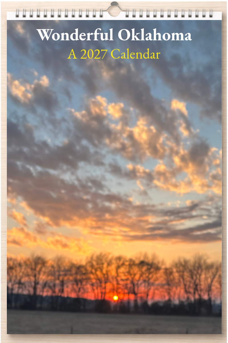 Wonderful Oklahoma: A 2027 Calendar
