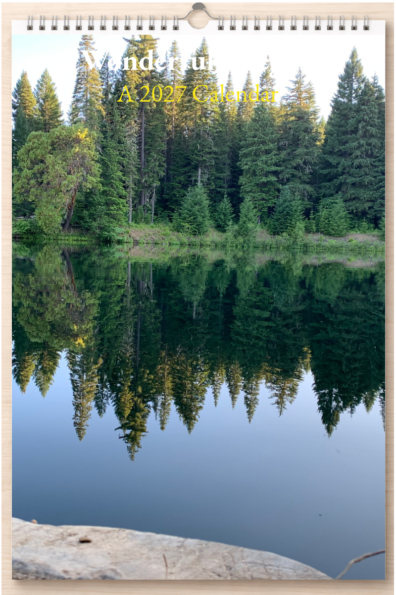 Wonderful Oregon: A 2027 Calendar