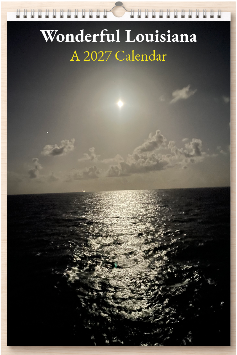 Wonderful Louisiana: A 2027 Calendar