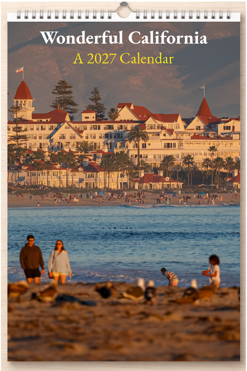 Wonderful California: A 2027 Calendar