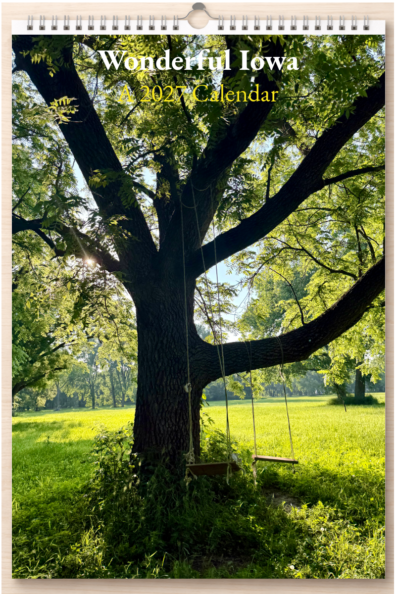 Wonderful Iowa: A 2027 Calendar